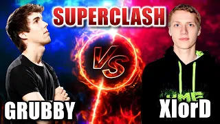 Grubby | WC3 | SUPERCLASH vs XlorD!
