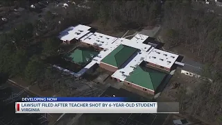 Virginia teacher shot by 6-year-old files $40M lawsuit