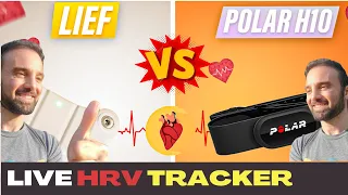 Lief vs Polar H10 Review: BEST Continuous HRV tracker? Elite HRV vs Lief to lower stress, anxiety??