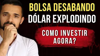 🛑BOLSA DESABANDO E DÓLAR ACIMA DE R$5,25: oportunidade ou vem mais queda? | VOCÊ SEMPRE EM ALTA #136