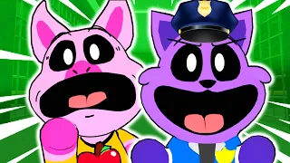 SMILING CRITTERS Play Cops and Robbers! (Poppy Playtime: Chapter. 3 Mod - CatNap #2)