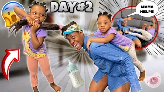 I BECAME A TEEN MOM FOR 24 HOURS CHALLENGE AND THIS HAPPENED... *MUST WATCH!!*