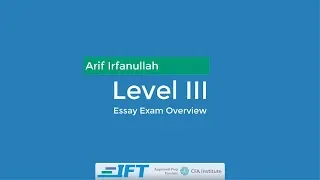 2020 CFA Program Level III Essay Exam