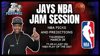 NBA Picks & Predictions Thursday 3/28/24 | Jay's NBA Jam Session