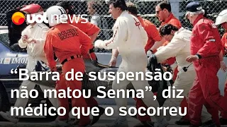 Ayrton Senna: 'Barra de suspensão não matou piloto', afirma médico que o socorreu após acidente