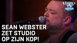 Wat een strot: Sean Webster zet studio op zijn kop! | VERONICA INSIDE