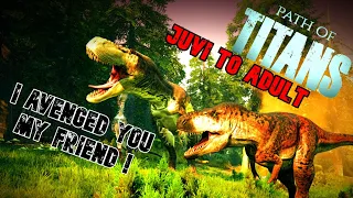 Path of Titans - Juvi to Adult - Duo Tyrannosaurs - Best + Funny moments - DON'T TOUCH THE COUCH !!