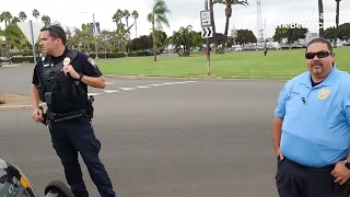 Stolen Valor Bootlicker & Fat Meter Maids Confront Media. #copwatch  #stolenvalor  #walkofshame