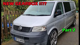 2004 Volkswagen T5 2.5 Gearbox, clutch and DMF removal and replacement Part 2