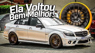 Recompramos a Mercedes-Benz C63!?😈 E já vamos começar a mudar pelas NOVAS RODAS E PNEUS