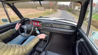 1974 BMW 2002 Turbo - Driving - Chamonix, Completely Restored