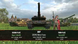 Leopard 2A5 First Try Blitzkrieg in Heilbronn WoT Console with Nitro-Franz