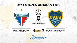 FORTALEZA 4 x 2 BOCA JUNIORS - CONMEBOL SUDAMERICANA 2024 | Paramount Plus Brasil