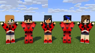 MONSTER SCHOOL : WALKER DANCE MEME LADYBUG APHMAU AND FRIENDS - MINECRAFT ANIMATION