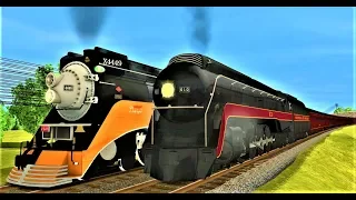 [Viewer's Request | Rematch!!] SP GS-4 vs N&W Class J (Part Two)