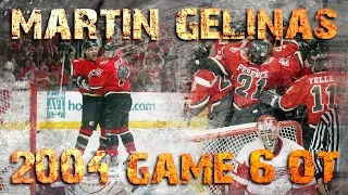 2004 Playoffs - Martin Gelinas OT goal in Game 6 vs Detroit