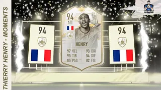 THIERRY HENRY - ICON MOMENTS 94  | #FIFA21 Player Review (ITA)