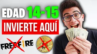 Cómo INVERTIR A LOS 14-15 AÑOS | 5 Inversiones Para HACER EN 2023