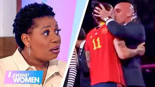 Should You Always Ask Consent For A Kiss? Spanish FA President Kisses Player | Loose Women