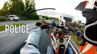 Cops Vs Bikers 2018 - Police Chase Escapes and More