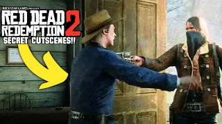 Red dead redemption 2 - All the secret prison break cutscenes (Arthur and John)