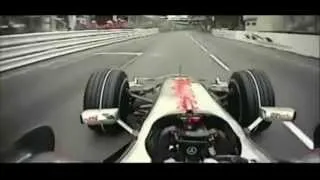 F1 2007 Monaco Fernando Alonso Onboard Pole Lap [FOM]