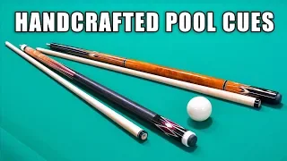 How Handcrafted Pool Cues are Made - Shop Tour!