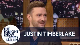 Justin Timberlake Has a Silent Interview with Jimmy Fallon