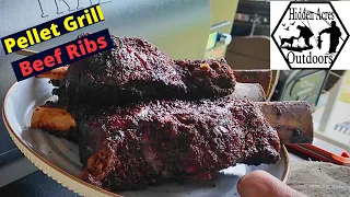 Beef Chuck Ribs On The Traeger Ironwood Pellet Grill