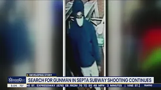 Search continues for gunman wanted in SEPTA subway shooting