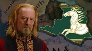 In Memory of Bernard Hill The King Théoden! 🌹 "Men Of The West Vs Dark Forces" - HOI4 LOTR Timelapse