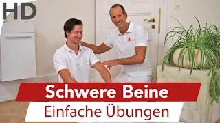 Schmerzen im Bein - Einfache Übungen gegen Beinschmerzen