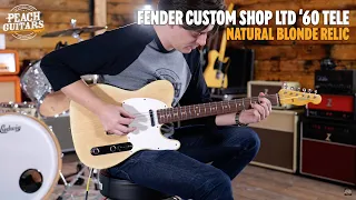 No Talking...Just Tones | Fender Custom Shop LTD 60 Tele Relic Natural Blonde