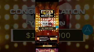 Deal To Be A Millionaire $1,000,000 or $750,000 with $1,000,000 Winner