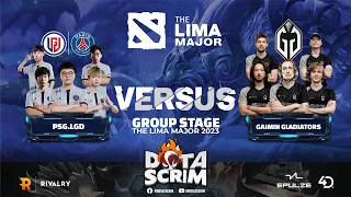 PSG.LGD vs Gaimin Gladiators - Lima Major 2023 - Group Stage - Game Highlights - BO2