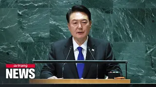 Pres. Yoon warns N. Korea-Russia arms deal is direct threat to S. Korea, Ukraine; calls for UNSC ...