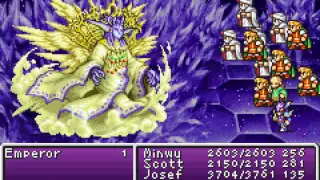 Final Fantasy II Dawn of Souls GBA - Emperor (Light, No Blood Sword) + Ending