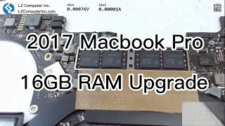16GB Ram Upgrade - 2017 Macbook Pro 13" A1706