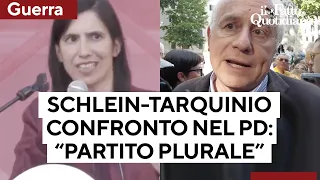 Il confronto tra Schlein e Tarquinio sulla guerra. "Molti nel Pd la pensano come me"