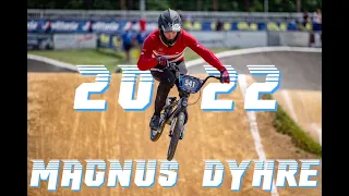 Magnus Dyhre 2022 BMX race