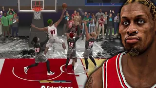 This *NEW* Dennis Rodman Build is the ULTIMATE DEFENDER in NBA 2K24...