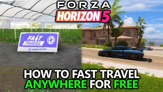 Forza Horizon 5 - Fast Travel ANYWHERE for FREE (How to)