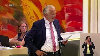 2018 07 04 Nationalratssitzung 072 Justizminister Josef Moser ÖVP