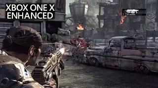 Gears of War 2 - Xbox One X Enhanced 4k Gameplay | Backwards Compatibility (2160p)