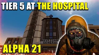 TIER 5 HOSPITAL Quest | 7 Days To Die Alpha 21 Gameplay