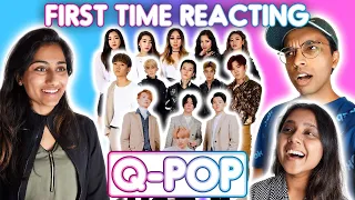 American's First Time Reacting to Q-Pop | MAD MEN, DNA, Crystalz [Q-Pop Reaction]