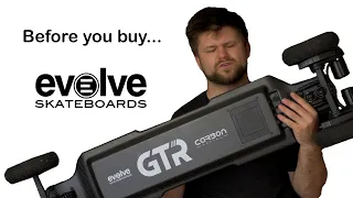 Before you buy an Evolve Carbon GTR Electric Skateboard | TechManPat