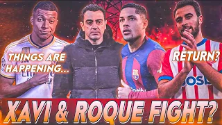 Barcelona News Ft. Vitor Roque Xavi FIGHT at Barcelona? Eric Garcia Back? Mbappe to Real Madrid Done