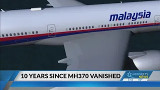 Malaysia Airlines flight MH370 vanished 10 years ago today