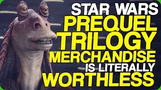 Star Wars Prequel Trilogy Merchandise Is Literally Worthless (Trying To Make It On YouTube)